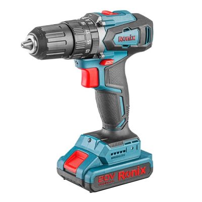 دریل شارژی چکشی رونیکس براشلس لیتیوم 8900K